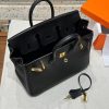 Luxury Handmade  black gold buckle