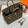 Luxury Handmade grey gold buckle