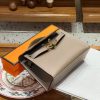 Grey Gold Handmade grainy leather bag