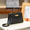 Black Gold Handcrafted palmprint leather bag