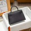 Black Gold Handcrafted palmprint leather bag
